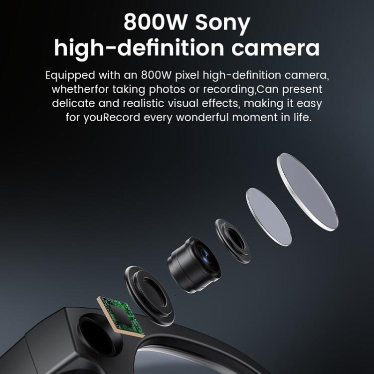 Smart Glasses Support 8MP Video Recording Electrochromic Lenses & AI Translation, E02C