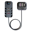 YQ2 6-Port Multi-Function Car Phone Charger 66W Fast Charging Car Charger With Cable, YQ2