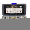 228pcs Computer Case Screw Set PC Mounting Screws Kit For Hard Drive, Motherboard, 228pcs /Set