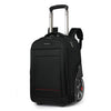 20 Inch Carry-On Trolley Backpack Large Capacity Waterproof Oxford Travel Duffle Bag With Wheels & TSA Lock
