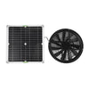 Single Crystal Solar Panel Fan For Greenhouses, Kitchens, Chicken Coops