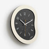 wozoom Living Room Modern Art Wall Clock Minimalist Cream Style Silent Decorative Clock, Flat Black, Framed Cream White, Framed Cream Brown, Framed Black, Dust-proof Cream White, Dust-proof Cream Brown, Dust-proof Black