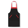 Solid Color Polyester Home Apron Antifouling Simple Adult Apron
