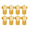 8 PCS Bugatti 3D Printer Accessories E3D-V5 V6 Nozzle M6 Thread Consumables Hot Nozzle, 1.75/0.3mm, 1.75/0.35mm, 1.75/0.4mm, 1.75/0.5mm, 1.75/0.6mm, 3/0.2mm, 3/0.3mm, 3/0.4mm, 3/0.8mm, 3/1.0mm, 3/0.25mm