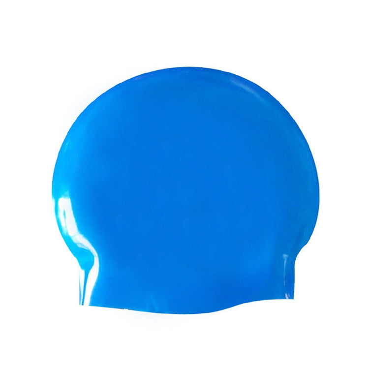 Glossy Seamless Pure Silicone High Elasticity Professional Swimming Cap, Glossy Seamless (Blue), Glossy Seamless (White), Glossy Seamless (Red), Glossy Seamless (Purple), Glossy Seamless (Yellow)