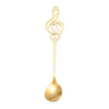 Creative Musical Note Spoon Coffee Stirring Scoop Stainless Steel Titanium Music Bar Spoon Gift Spoon