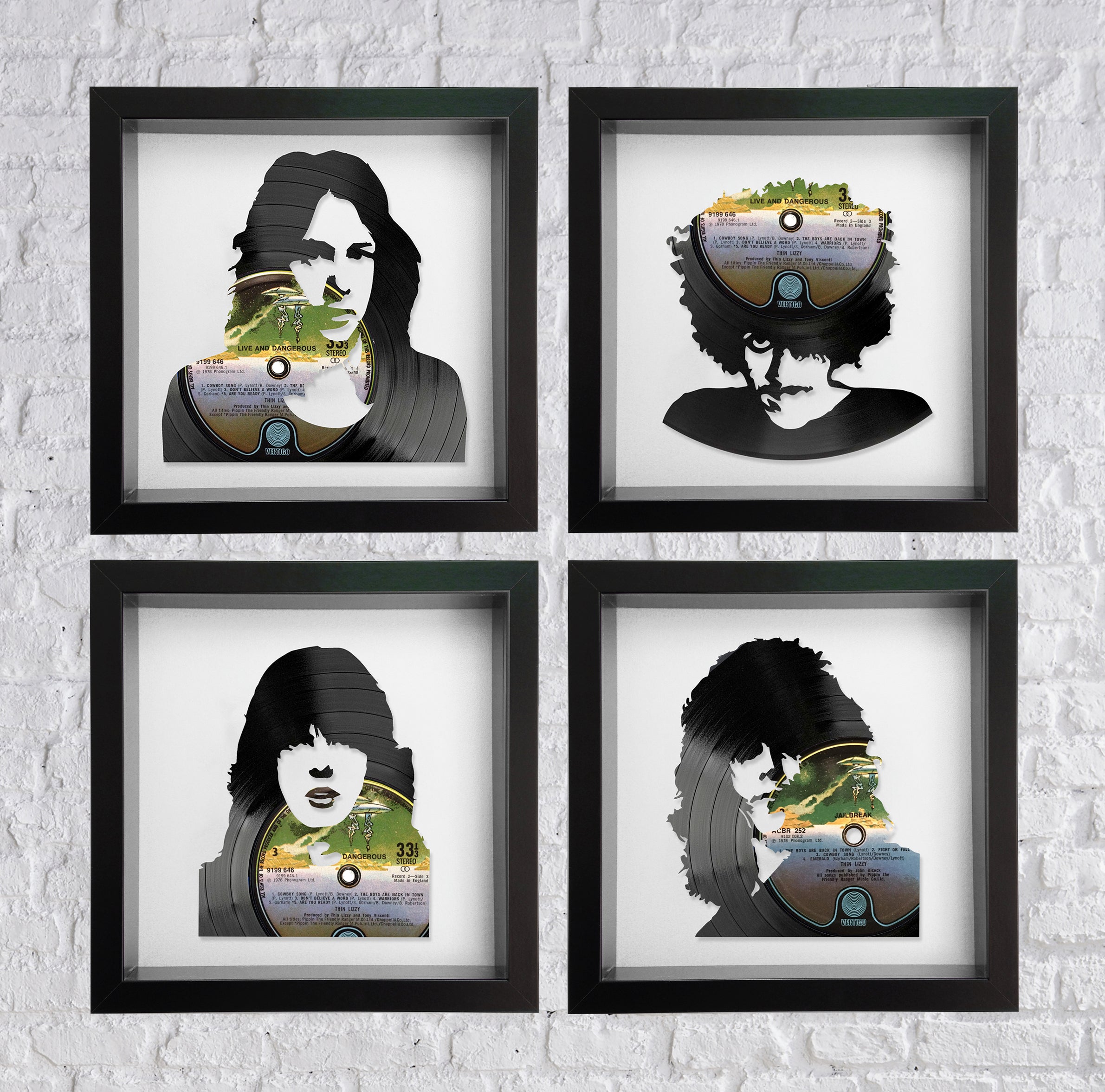 Classic Thin Lizzy LP Original Vinyl Art Collection - Limited Edition