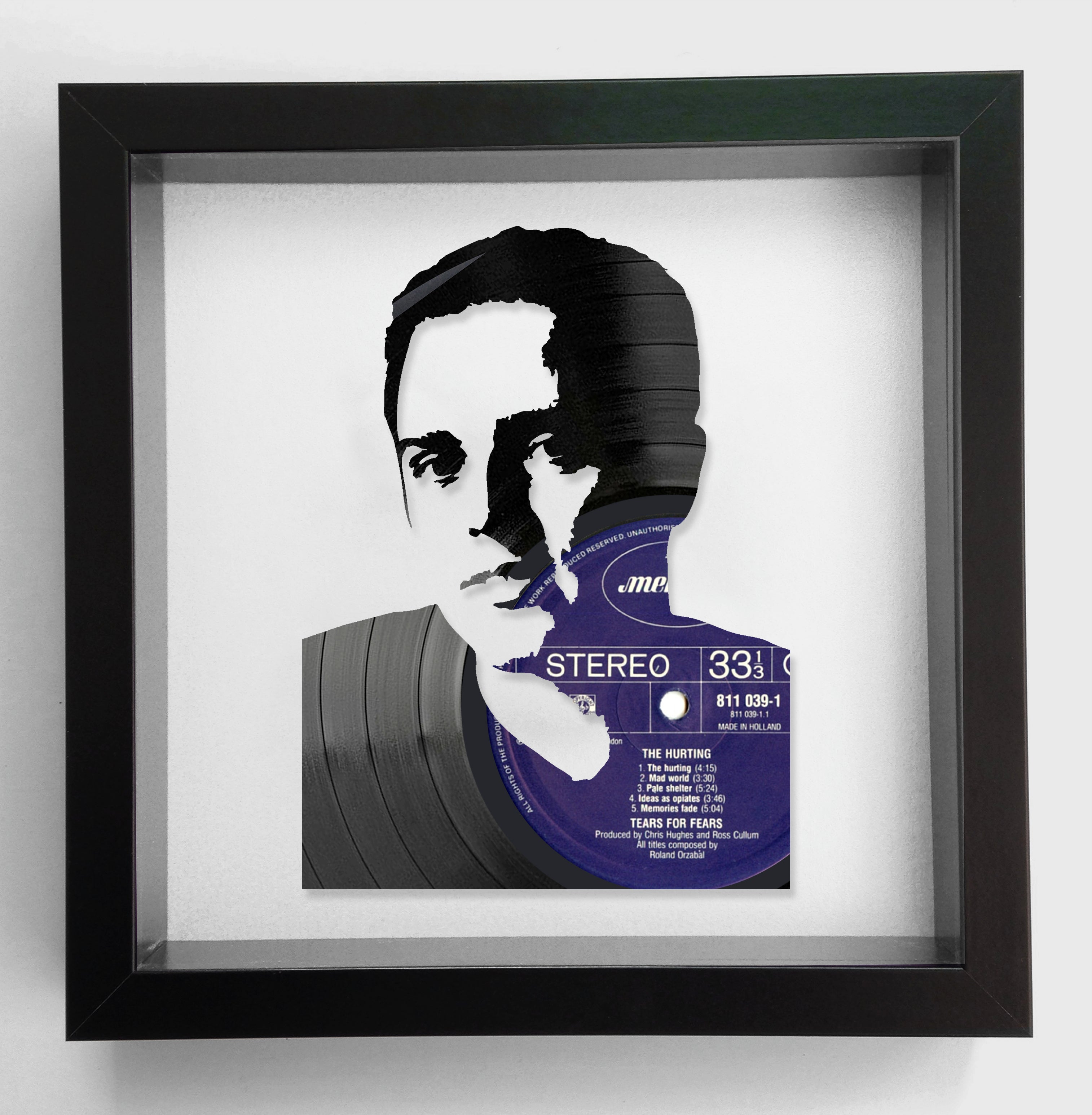 Curt Smith - Tears For Fears - Songs From the Big Chair - Vinyl Record Art 1985