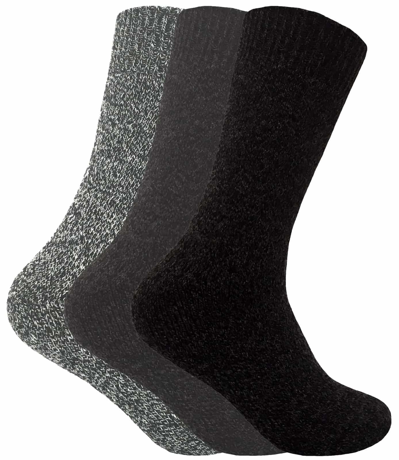 3 Pairs Mens Thermal Boot Socks