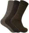 3 Pairs Mens Thermal Boot Socks