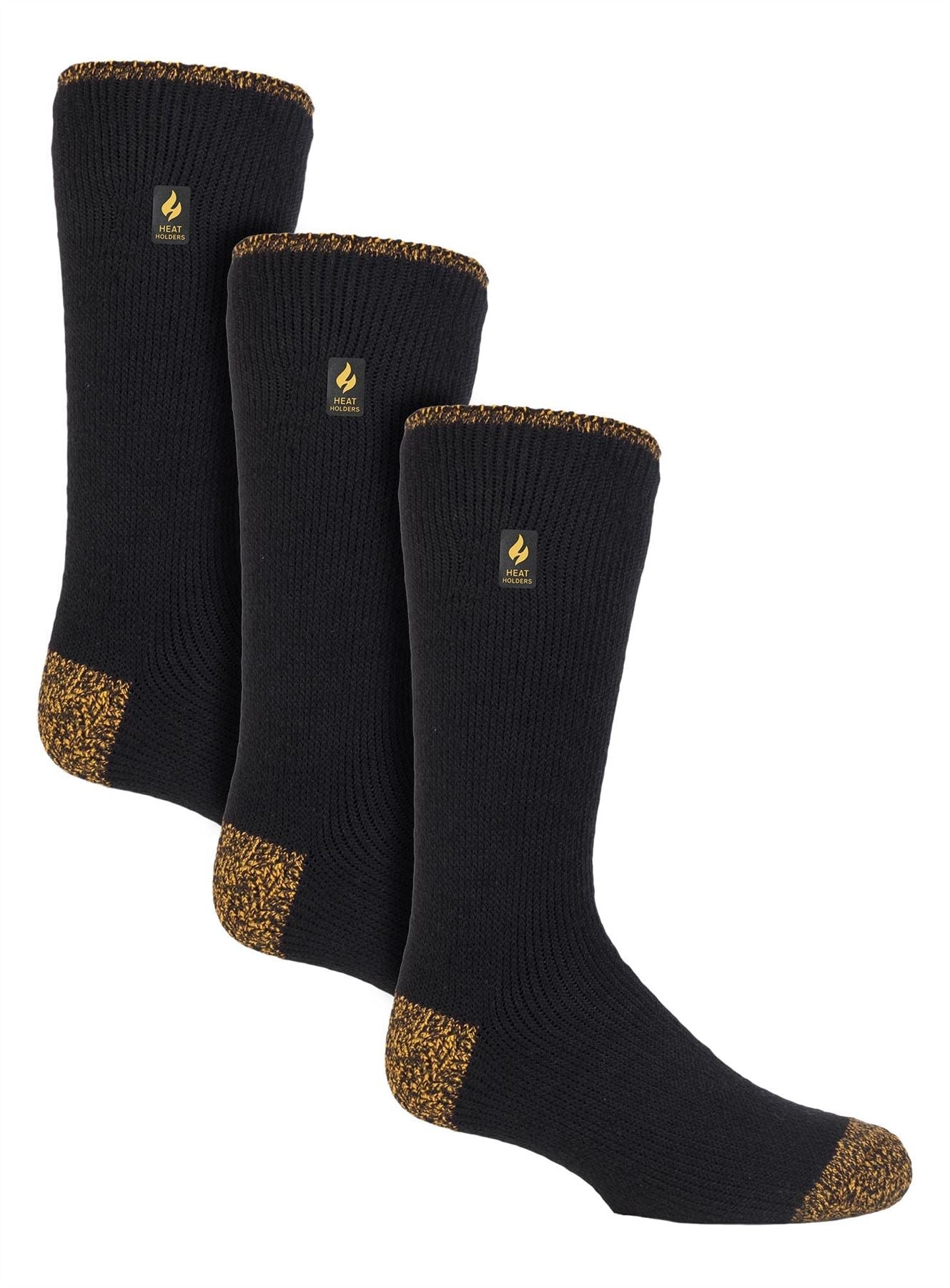 Heat Holders - Mens 3 Pack Knee High Work Socks