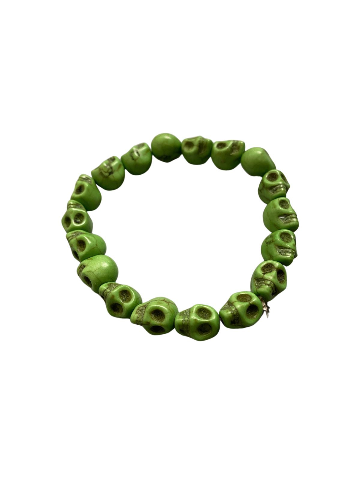 Skull Bracelet, Dyed Howlite