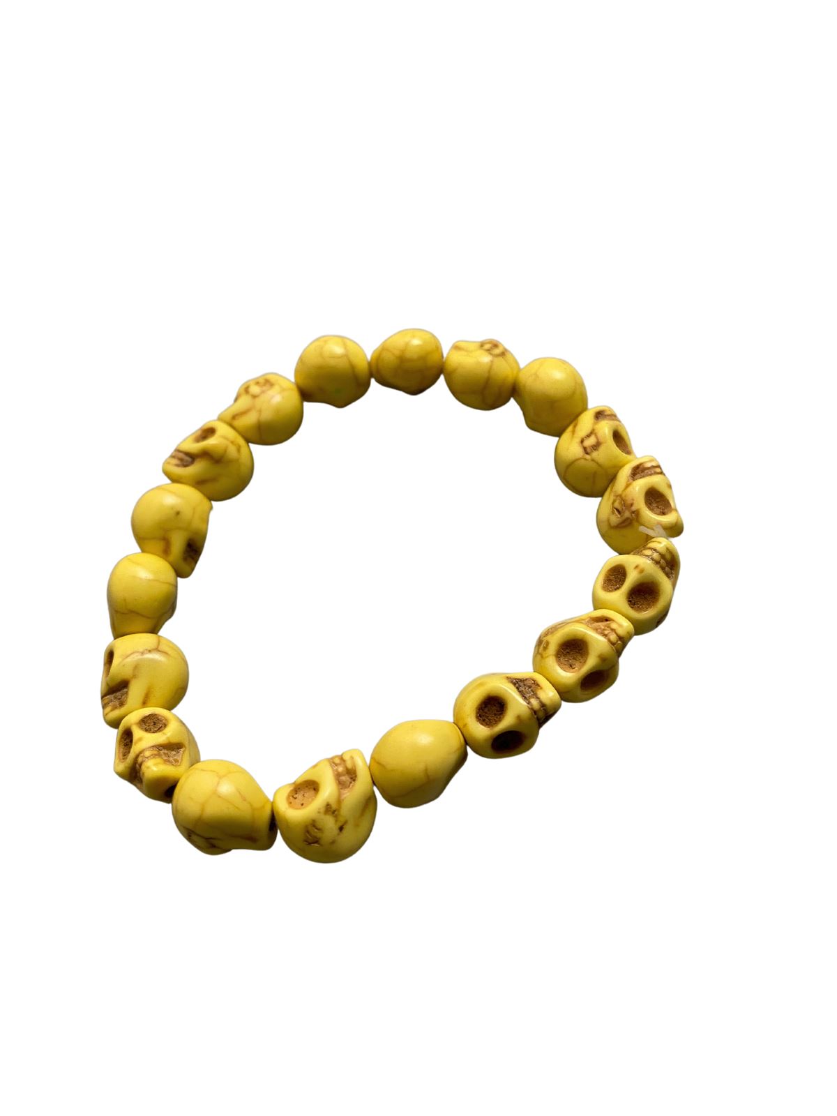 Skull Bracelet, Dyed Howlite