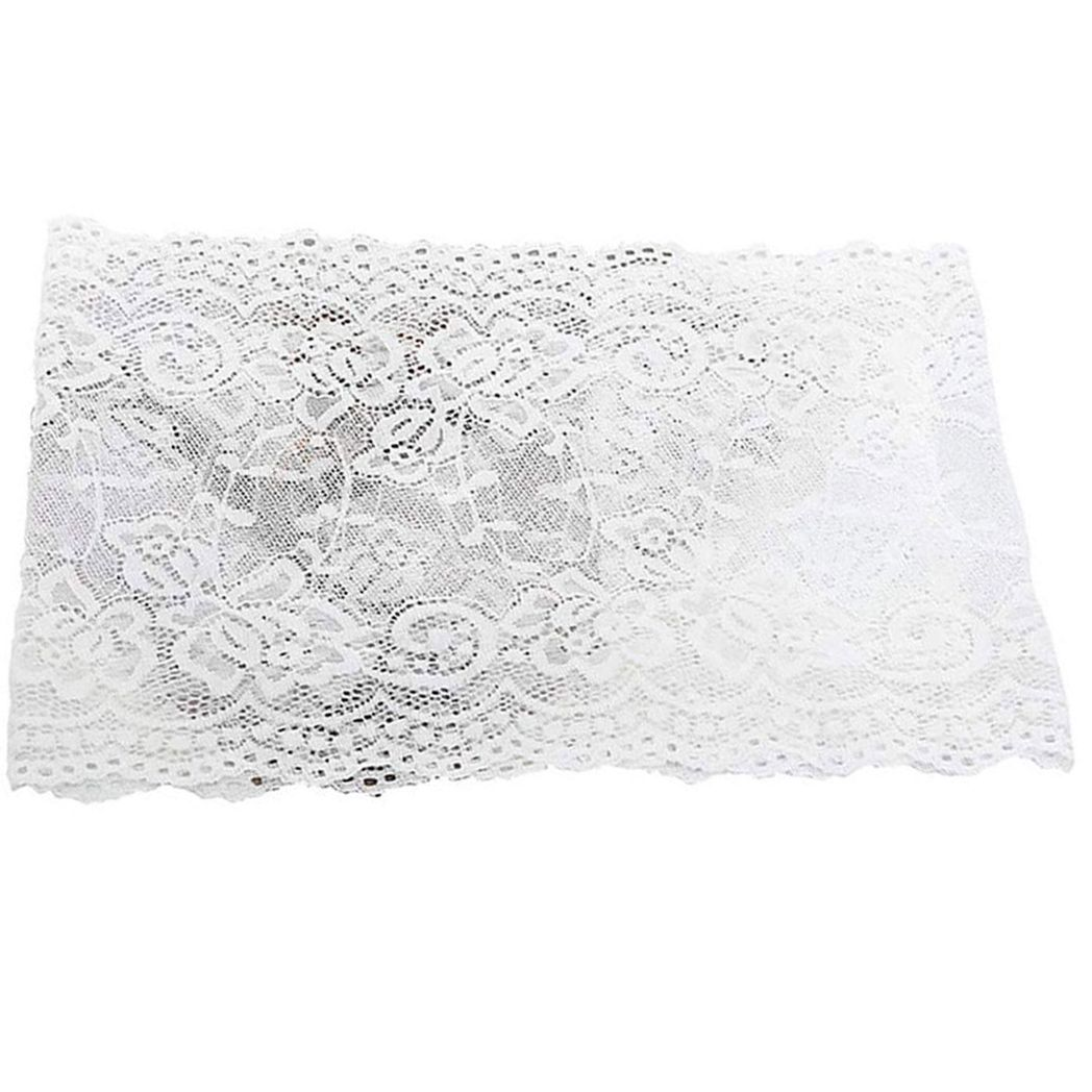 Aquarius Women's Lace Thigh Band with Anti-Slip Cellphone Pocket, Choose Colour