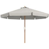 Outsunny Garden Parasol Patio Umbrella with Ruffles