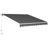 Outsunny 2.95 x 2.5m Canopy Sun Shade Shelter with Crank Handle