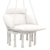 Outsunny Hammock Chair, Boho Hanging Swing Chair with Cushion