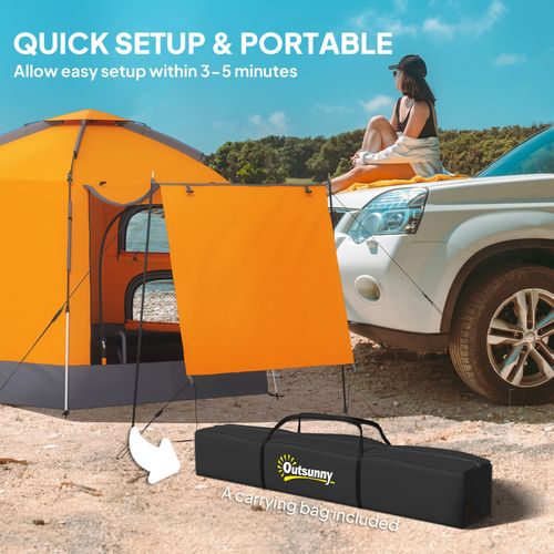Outsunny 2-4 Person Tent, Instant Pop Up Camping Tent