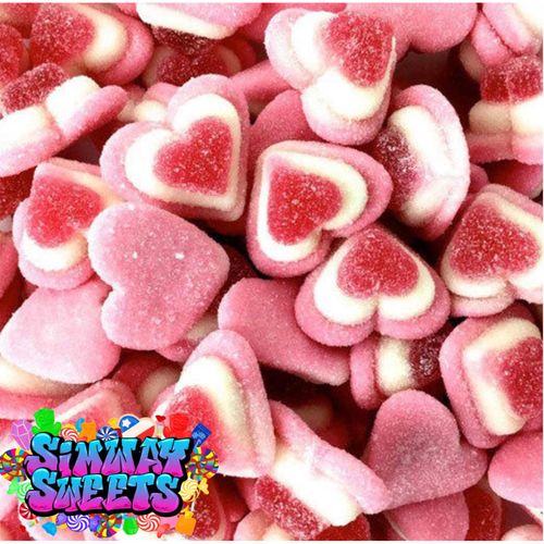3D Triple Love Hearts Pick N Mix Simway Sweets