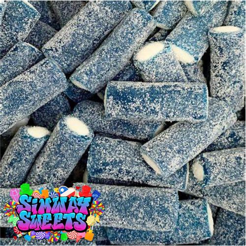 Fizzy Blue Raspberry Bites Simway Sweets