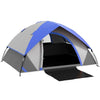 Outsunny 2 Man Camping Tent w/ Sewn-in Groundsheet, 3000mm Waterproof