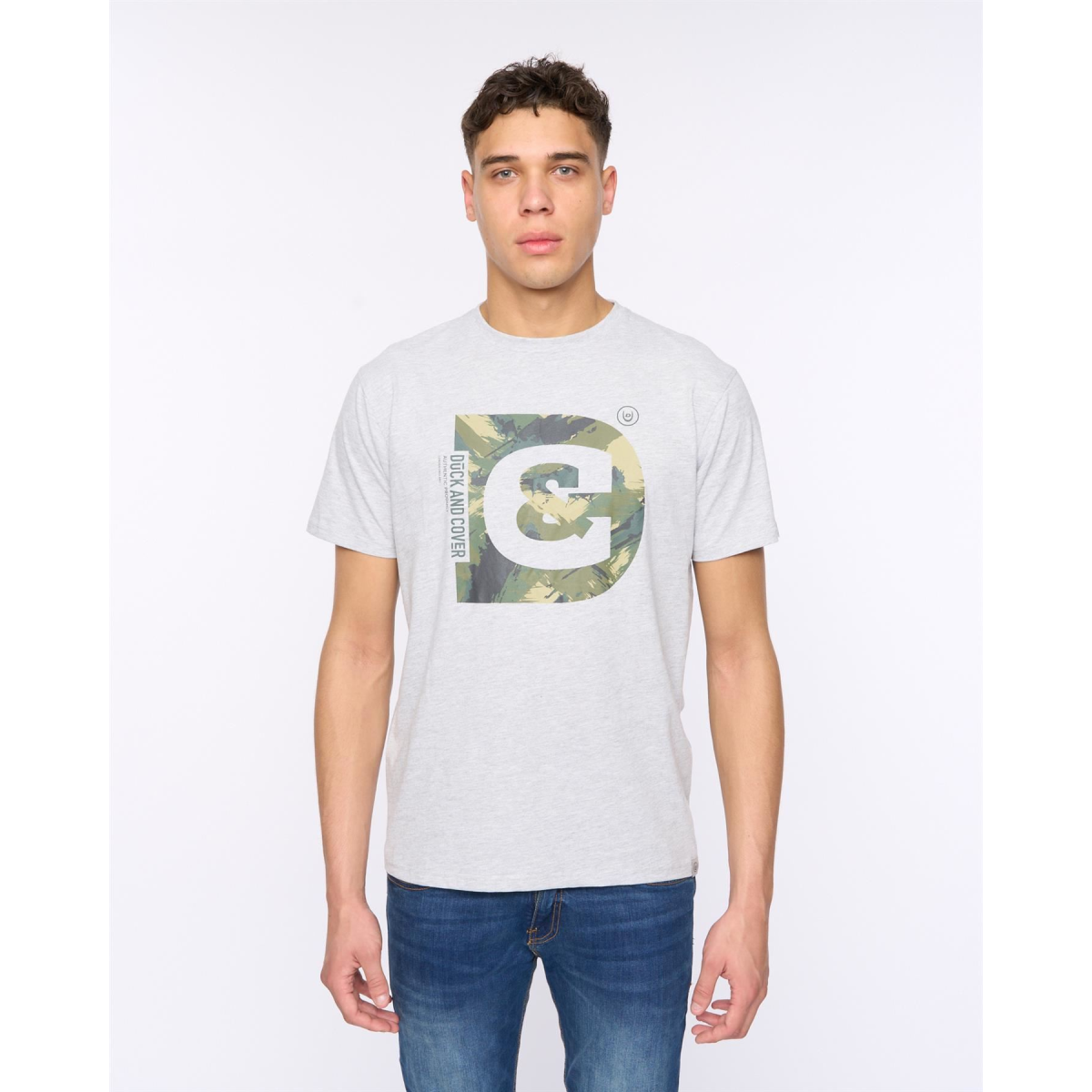 Deecee T-Shirt Grey Marl