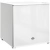 HOMCOM 35L Tabletop Freezer with Removable Wire Shelf and Two Keys, Black