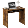 HOMCOM Computer Desk Writing Table Study Workstation Storage