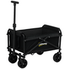 Outsunny 41L Festival Trolley, 60kg Heavy Duty Folding Trolley Cart, Black