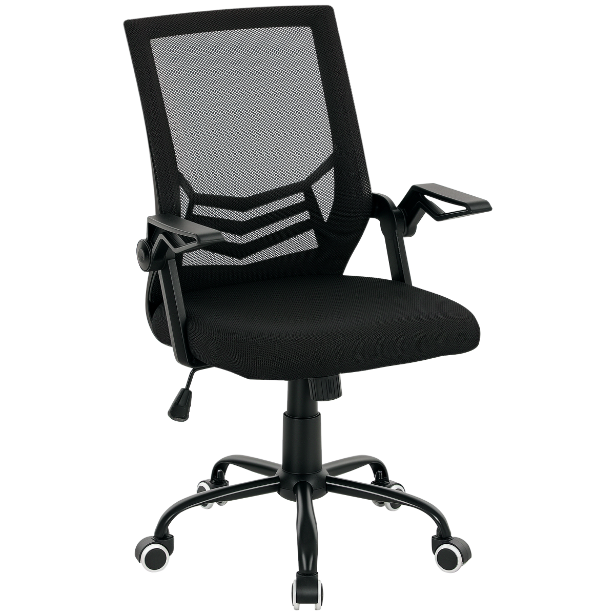 Vinsetto Mesh Swivel Office Chair Task Computer Chair w/ Lumbar Support