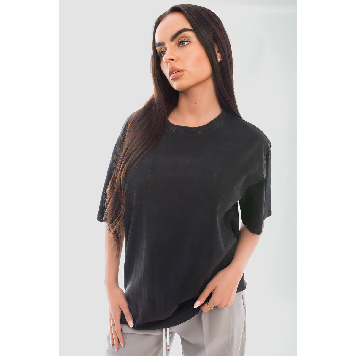 Oversized Short Sleeve Casual Loose Top