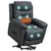 HOMCOM Massage Recliner Chair, Lift Chair with Heat, USB, Remote