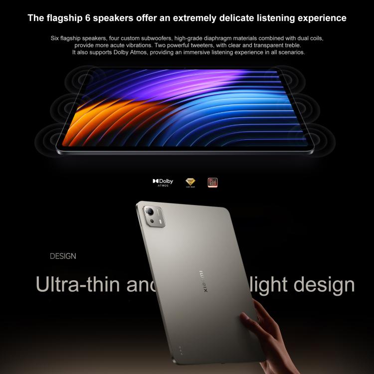 Xiaomi Pad 7S Pro 12.5 inch, 16GB+1TB, HyperOS 2, XRING O1 3nm Deca Core CPU, 16GB+1TB