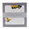 Yellow Digger and White Newcastle Blanket