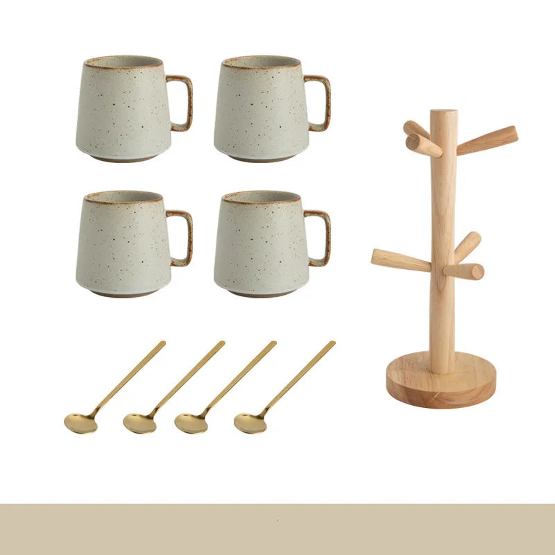 Handcrafted Japanese Stoneware Mug | Single & Curated Sets