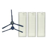 XI285 1 Pair I258 Side Brushes + 3 PCS I206 Filters for ILIFE X800 / A7 / A9 / X787 / X785
