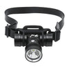 60m Underwater Photography Video Fill-up Headlight Diving Flashlight with Battery Display Function(Headlight+Battery+Charger)