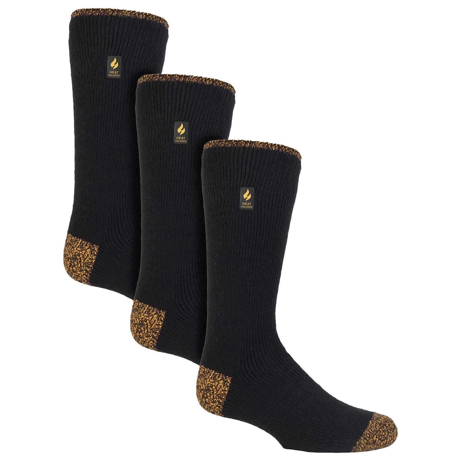 Heat Holders - Mens 3 Pack Knee High Work Socks