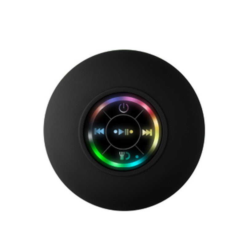 BTS07 Large Suction Cup Waterproof Bluetooth Audio With Light