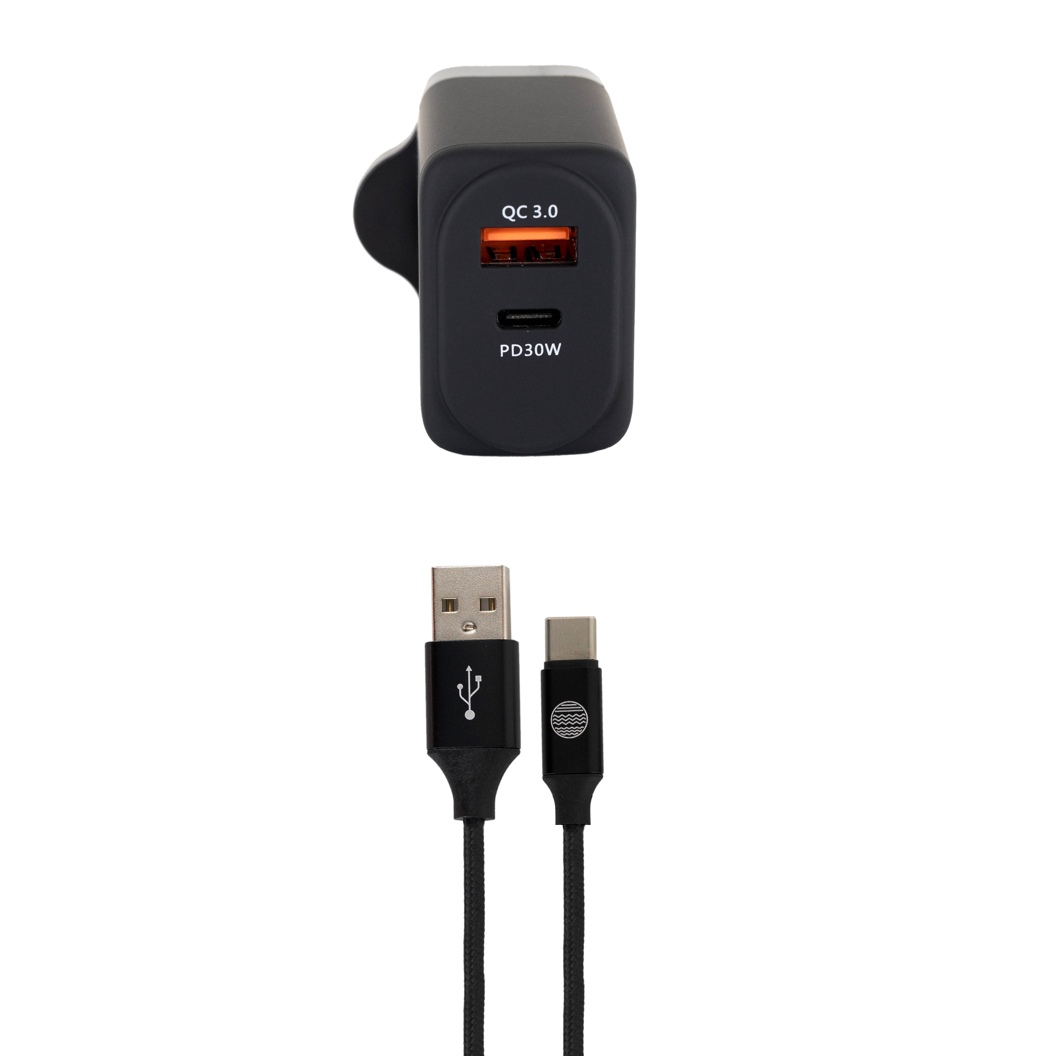 Our Pure Planet (Harry Kane's ECO Brand) - 30W USB-A  USB-C Wall Charger