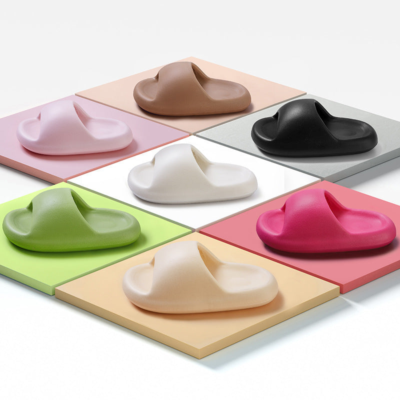 Premium Soft Bread Slippers - Comfortable Summer Bathroom Slides for Women & Men
