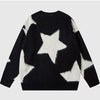 XINGX Loose Sweater Autumn Long Sleeve Round Neck Couple Knitted Top