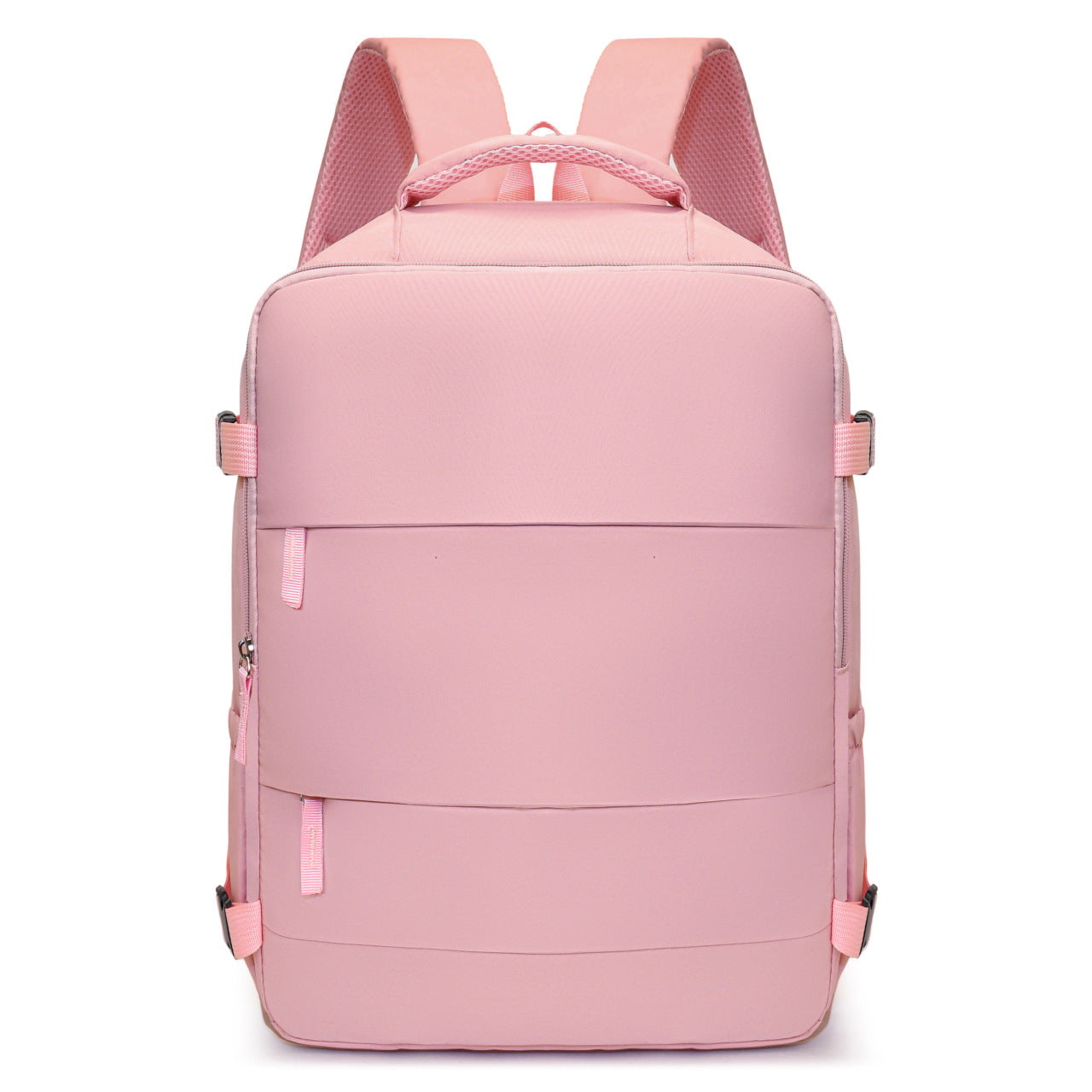 Women's Large Capacity Lightweight Multi-purpose Solid Color Travel Backpack