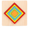 1-3 Years Old Baby Children's Puzzle Wooden 3d Shape Puzzle Toy