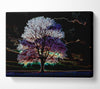 Abstract Neon Landscape 12 Canvas Wall Art - Zestio