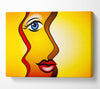 Abstract Woman Canvas Wall Art - Zestio