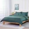 Ackly Bamboo - Royal Green Duvet Cover - Zestio