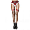 Women's Lace Christmas Print Stretch Leggings