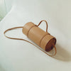 Women's Handwoven Bamboo Tube Bag | Sustainable Shoulder