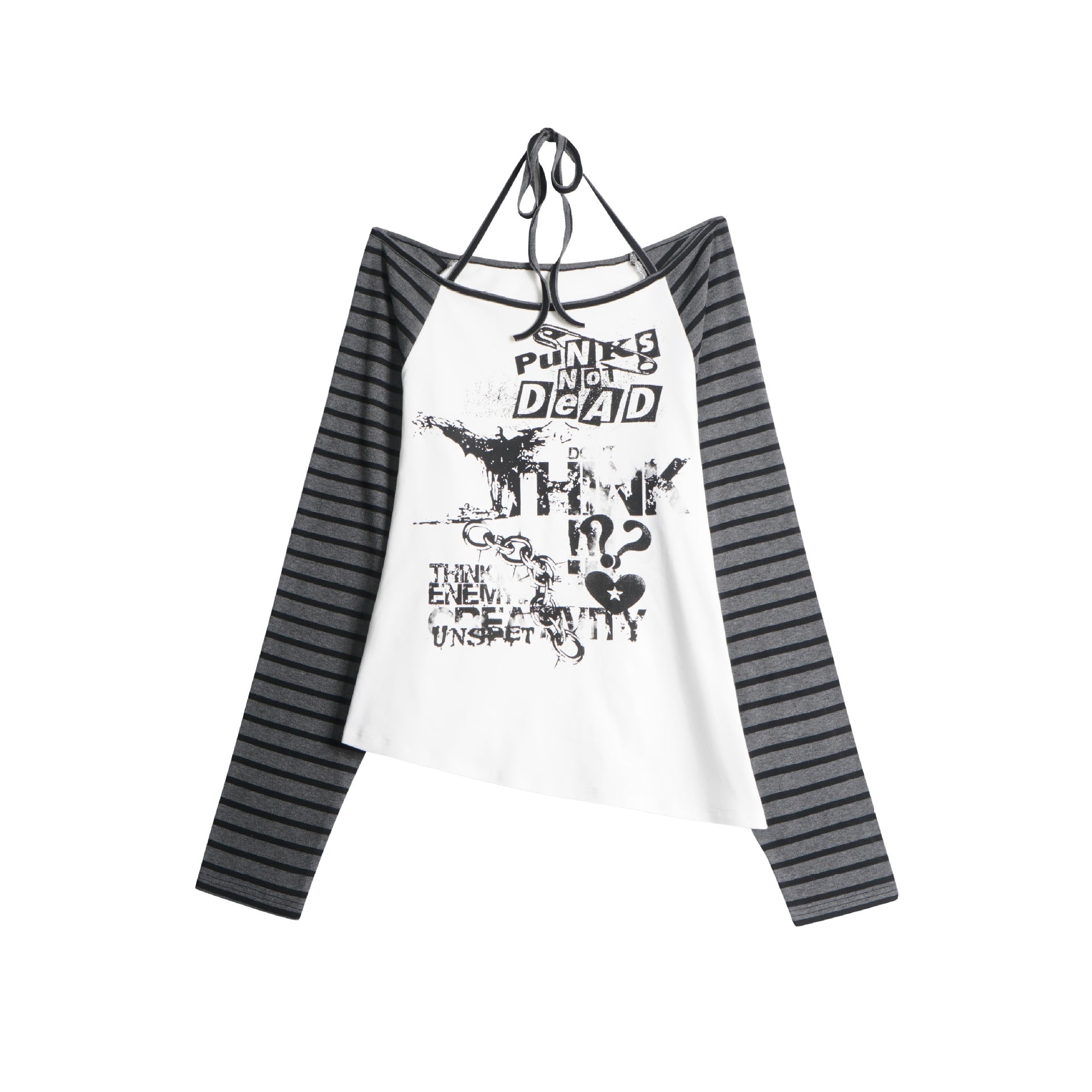 Women's Loose-fitting Long-sleeve T-shirt